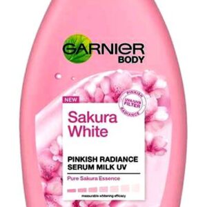 Garnier Body Sakura White Pinkish Radiance Serum Milk UV
