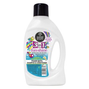 Good Stuff 3-in-1 fun-shine Foam Bath, Shampoo & Conditioner
