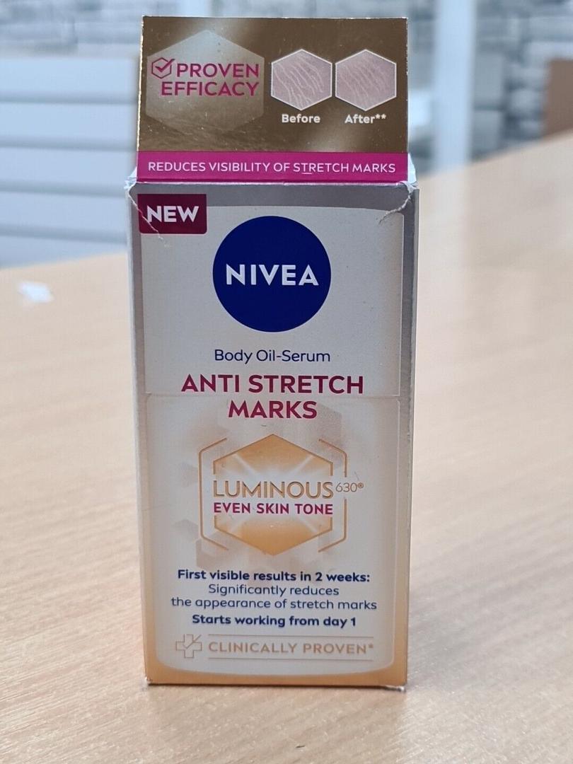 NIVEA Luminous 630 Body Oil Serum Anti Stretch Marks (100ml)