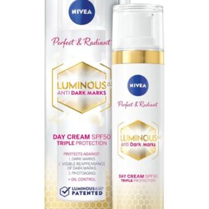 NIVEA Luminous 630 Anti Dark Marks Day cream SPF 50 Triple protection