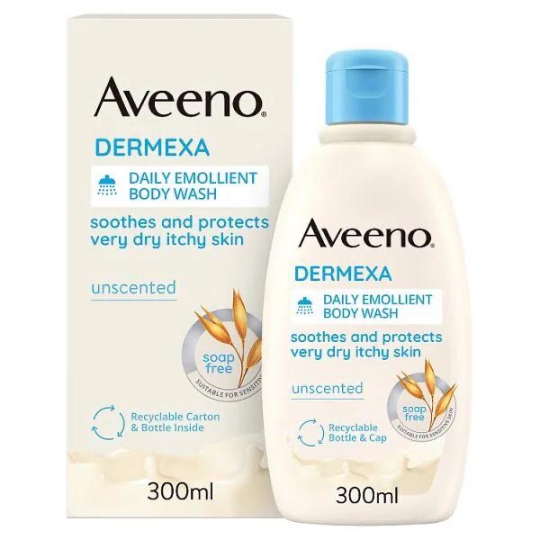 Aveeno Dermexa Daily Emollient Body Wash Unscented