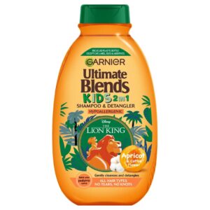 Garnier Ultimate Blends 2 In 1 Kids Apricot And Cotton Flower 250ml