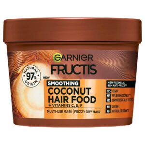 Garnier Ultimate Blends Hair Food Coconut Shampoo 350ml 3-in-1 Mask