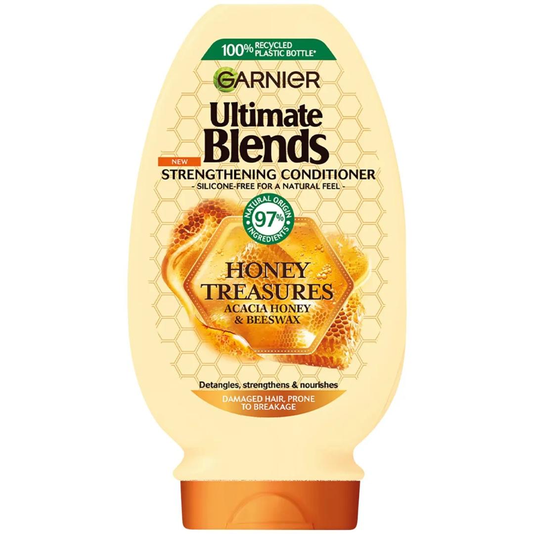Garnier Ultimate Blends Honey Treasures Strengthening Conditioner 400ml