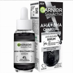 Garnier Pure Active AHA BHA Charcoal Serum 30ml